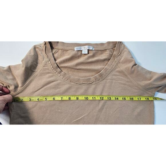 Boston proper sz S neutral raglan slub long sleeve minimalist tunic sweater top - Picture 8 of 8